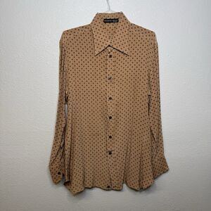 Stefano Ricci Firenze Silk Luxury Long Sleeve Shirt - Made In Italy Size 41